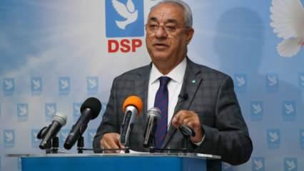 DSP Genel Başkanı Aksakal'dan 1 Mayıs mesajı