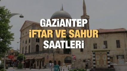 Gaziantep Ramazan İmsakiyesi 2023: İftar ve sahur vakitleri