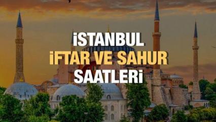 İstanbul Ramazan İmsakiyesi 2023: İftar ve sahur vakitleri