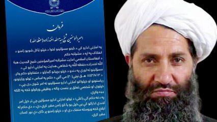 Taliban lideri akraba atamalarını yasakladı