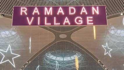 Ramazan’ın ruhu bu yıl İGA İstanbul Havalimanı’nın dışına taşıyor