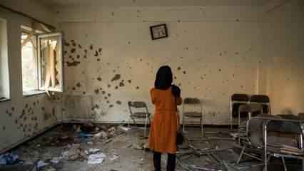Afganistan'da okula bombalı saldırı