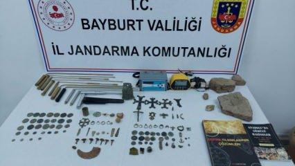Bayburt merkezli tarihi eser operasyonu: 1 kişi tutuklandı