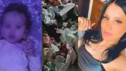 Çöp evden 1,5 yaşında kız bebek çıktı! İşte vicdansız annenin skandal ifadesi