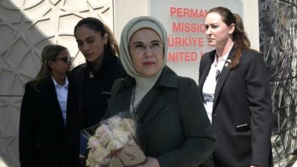Emine Erdoğan, New York’ta bulunan Türkevi’ni ziyaret etti