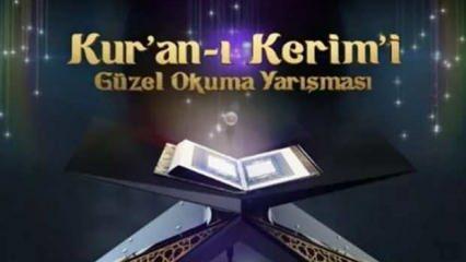 Kuran-ı Kerim'i Güzel Okuma Yarışması 2023 saat kaçta? Hangi gün?