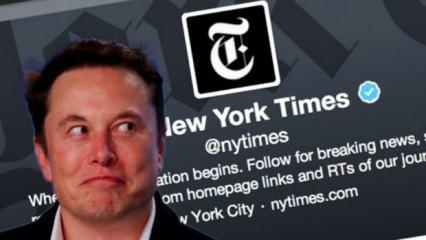 New York Times'a Twitter şoku... Elon Musk böyle ti'ye aldı!