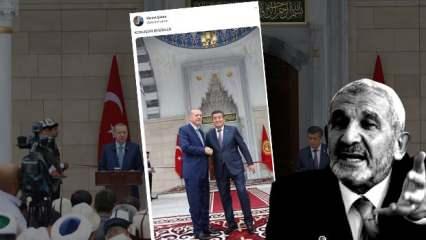 Saadet'in yazarı Şama’dan çirkin paylaşım! ‘Erdoğan camiye ayakkabıyla girdi’ algısı için…