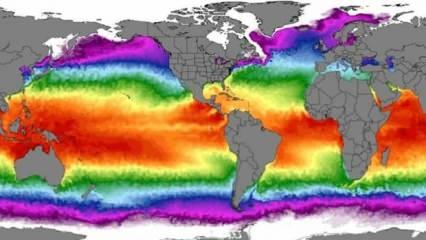 Okyanus yüzeyi sıcaklığı rekor kırdı
