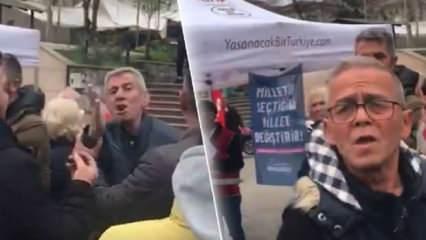CHP’lilerden Memleket Partisi’nin standına saldırı