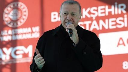 Cumhurbaşkanı Erdoğan'dan Başakşehir taraftarına çağrı!