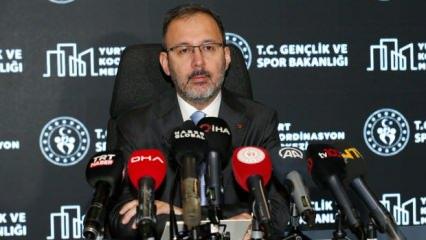 Gençlik Bakanı'ndan KYK yurdu açıklaması