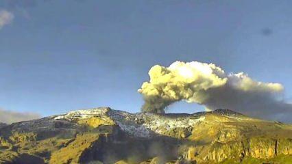 Kolombiya'daki Nevado del Ruiz Yanardağı'nda patlama riski devam ediyor