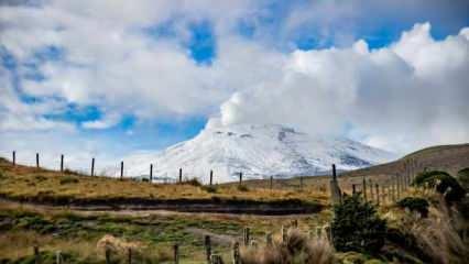 Kolombiya'daki Nevado del Ruiz Yanardağı'nda patlama riskine karşı uyarı yapıldı