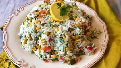 Pirinç salatası nasıl yapılır? Pirinç salatası tarifi
