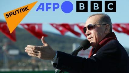Yabancı ajanslar deprem b&ouml;lgesinin nabzını tuttu... "Erdoğan ayağa kaldırır"