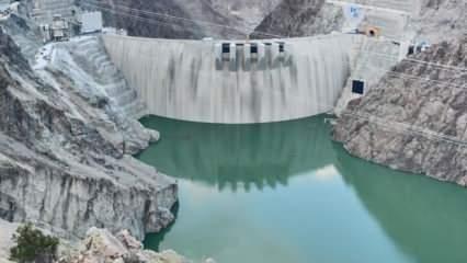 Yusufeli Barajı'nın bugüne kadarki çalışmaları 55 saniyede görüntülendi