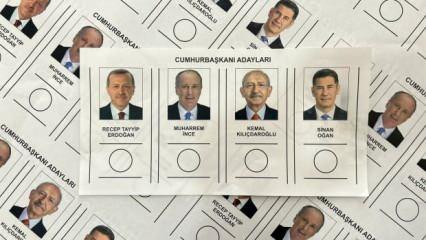 Cumhurbaşkanlığı seçimleri oy pusulası onaylandı: İşte ilk fotoğraf
