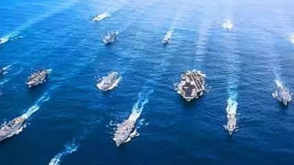 Dünyanın en güçlü donanmasına sahip 50 ülke belli oldu! İşte Türkiye'nin sırası...