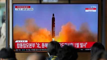 Kuzey Kore'nin füze denemesi sonrası Japonya'da alarm verildi
