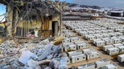 Malatya'daki konteyner kentlere 22 bin 684 depremzede yerleştirildi!