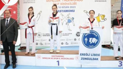 Taekwondo’da Okul Sporları Heyecanı