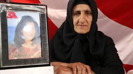 4 yıldır HDP önünde evlat nöbeti tutan anne kızına seslendi