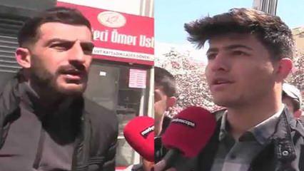 PKK yandaşından sokak röportajında Kürt gence baskı! Alçak sözlere tepki yağıyor