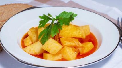 Sulu patates yemeği tarifi, nasıl yapılır?