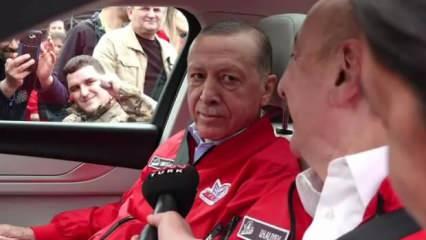 Başkan Erdoğan ile Fulya Öztürk arasında güldüren "adaylık" diyaloğu