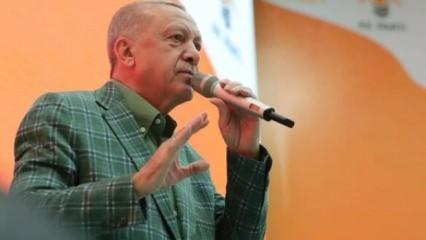 Cumhurbaşkanı Erdoğan 'Hayırlı olsun' diyerek müjdeyi verdi