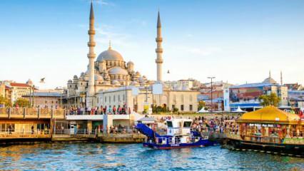 İstanbul'da yılın ilk 3 ayında turist rekoru kırıldı