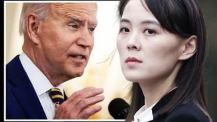 Kim'in kardeşinden Biden'a ağır hakaret