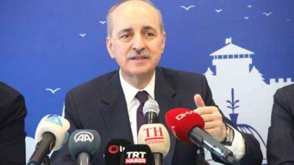 Numan Kurtulmuş'tan anket açıklaması: AK Parti açık ara önde!
