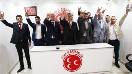 Zafer Partisi'nden istifa eden 25 kişi MHP'ye katıldı