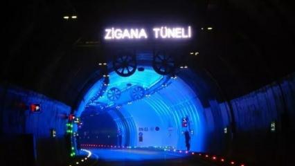 Avrupa'nın en uzun tüneli! Zigana açılıyor
