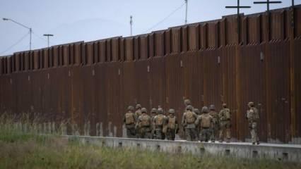 ABD, düzensiz göçmen akınını önlemek için güney sınırına 1500 asker gönderecek