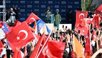Cumhurbaşkanı ve AK Parti Genel Başkanı Erdoğan Van'da