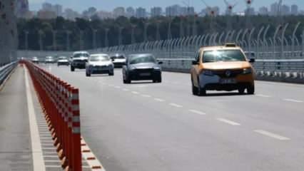 Türkiye'nin en uzun 4'üncü köprüsü Adana'da ulaşımı rahatlattı
