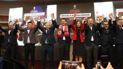 AK Parti İstanbul Milletvekili Adayı Erdem ve Eminmollaoğlu Sivaslılar ile buluştu