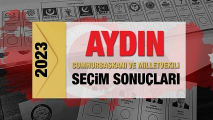 Aydın seçim sonuçları 2023! AK Parti, CHP, MHP, İYİ Parti, TİP ve Yeşil Sol Parti oy oranları