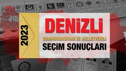 Denizli seçim sonuçları 2023! AK Parti, CHP, MHP, İYİ Parti, TİP ve Yeşil Sol Parti oy oranları