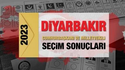 Diyarbakır seçim sonuçları açıklandı! AK Parti, CHP, MHP, İYİ Parti, TİP ve Yeşil Sol Parti oy oranları