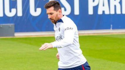 Lionel Messi yeniden PSG idmanında!
