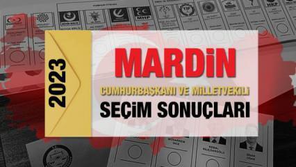 Mardin seçim sonuçları açıklandı! AK Parti, CHP, MHP, İYİ Parti, TİP ve Yeşil Sol Parti oy oranları