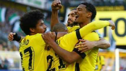 Mönchengladbach’ı 5 golle geçen Dortmund, Bayern'in ensesinde!