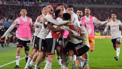 "Superclasico"da River Plate kazandı! Yaşananlar ma&ccedil;a damga vurdu