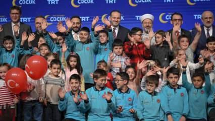TRT ve Diyanet'ten Türkiye'de bir ilk! TRT Çocuk Diyanet yayına başladı