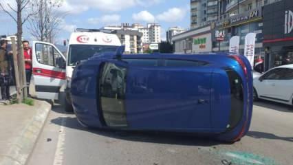Tuzla'da zincirleme kaza: 2 kişi yaralandı!