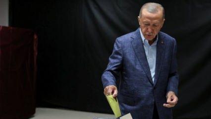 Başkan Erdoğan'dan seçim sonuçları hakkında ilk açıklama